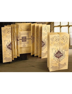 Mapa de Marauder's Map The Noble Collection Harry Potter