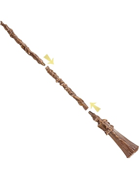 Escoba para disfraz de Elphaba's Broom Wicked The Noble Collection