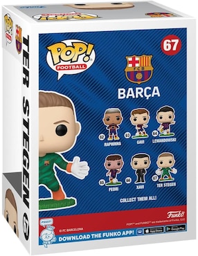 Funko Pop Club Barcelona Ter Stegen