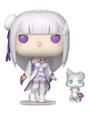 Funko Funko POP! Animation Re:Zero Starting Life in Another World Director's Cut Emilia with puck