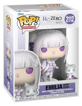 Funko Funko POP! Animation Re:Zero Starting Life in Another World Director's Cut Emilia with puck