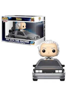 FUNKO POP Deluxe! Rides Back to the future Doc Brown