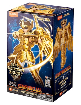 Figura de colección articulada Los Caballeros del Zodiaco Aioros de Sagitario Blokees