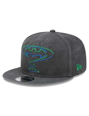 Gorra visera plana correa ajustable para entretenimiento New Era Batman unisex