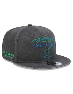 Gorra visera plana correa ajustable para entretenimiento New Era Batman unisex
