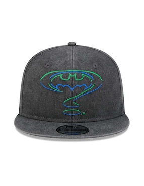 Gorra visera plana correa ajustable para entretenimiento New Era Batman unisex