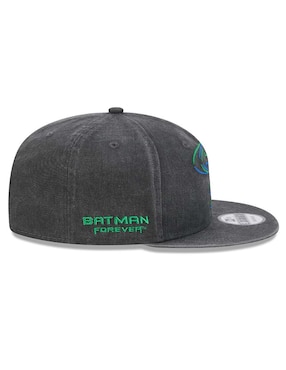 Gorra visera plana correa ajustable para entretenimiento New Era Batman unisex