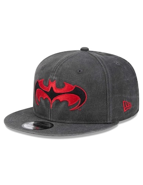 Gorra visera plana correa ajustable para entretenimiento New Era Batman unisex