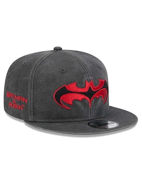 Gorra visera plana correa ajustable para entretenimiento New Era Batman unisex