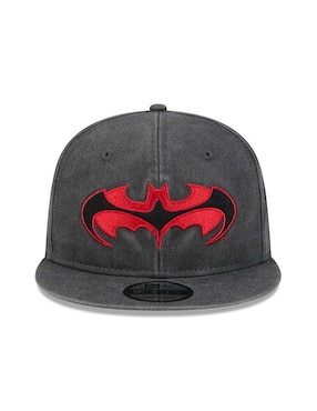 Gorra visera plana correa ajustable para entretenimiento New Era Batman unisex