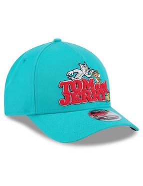 Gorra visera curva correa ajustable para entretenimiento New Era Tom y Jerry unisex