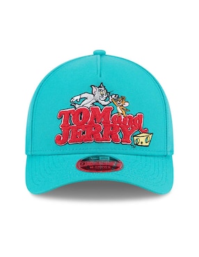 Gorra visera curva correa ajustable para entretenimiento New Era Tom y Jerry unisex