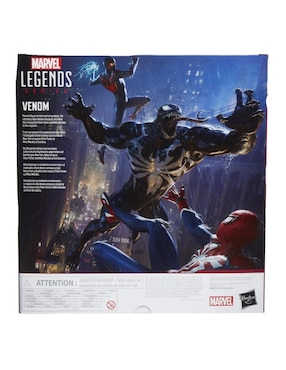 Figura de colección articulada Spider-Man 2 Venom deluxe Marvel Legends