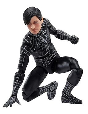 Figura de colección articulada Spider-Man 2 Spider-Man Symbiote Suit Marvel Legends