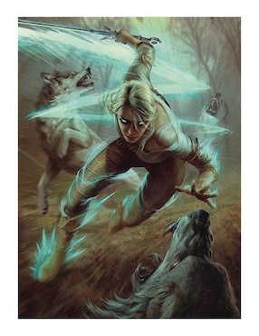 Rompecabezas anime The witcher 3 wild hunt: ciri and the wolves Dark Horse 1000 piezas