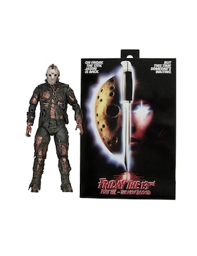 Figura de colección articulada Friday The 13Th Jason Voorhees especial Neca con movimiento
