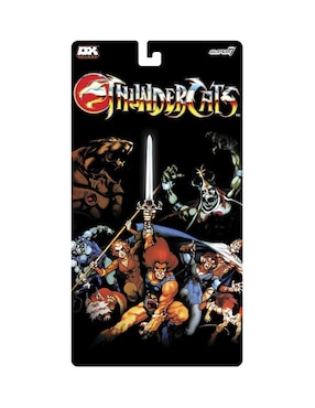 Figura de acción articulada Thundercats deluxe Super 7 con movimiento