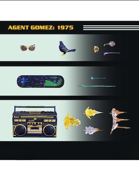 Figura de colección articulada Agente Gomez collectors Mezco