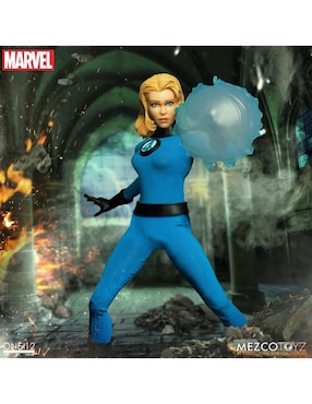 Set figuras acción articulada Marvel Studios Los 4 Fantásticos collectors Mezco