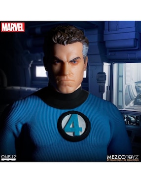 Set figuras acción articulada Marvel Studios Los 4 Fantásticos collectors Mezco