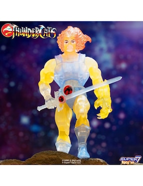 Figura de colección articulada Thundercats Lion-O collectors Super7