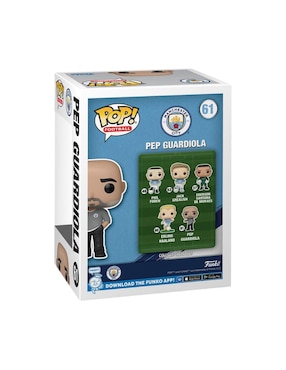 Figura de colección Funko Pop Football Pep Guardiola Collectors Funko Pop