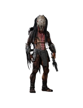 Figura de colección articulada Prey Feral Predator collectors Hot Toys con luz
