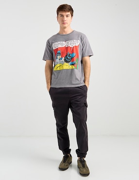Playera Batman cuello redondo para hombre
