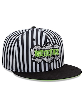 Gorra visera plana broche casual New Era Beetlejuice unisex