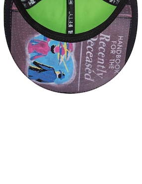 Gorra visera plana broche casual New Era Beetlejuice unisex
