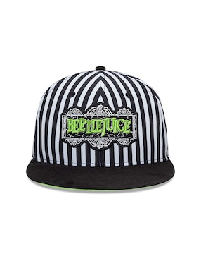 Gorra visera plana broche casual New Era Beetlejuice unisex