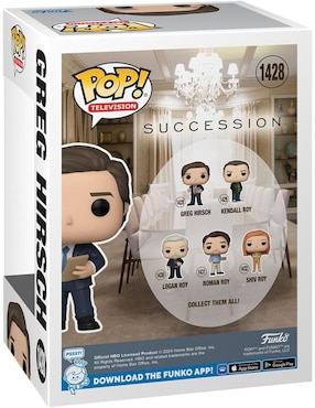 Figura de colección Succession Greg Hirsch Funko