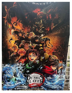Frazada clásica de tejido suave Generica Demon Slayer: Kimetsu No Yaiba unisex