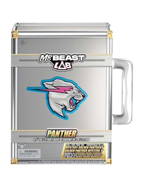Figura de colección Mr Beast Lab Panther Moose