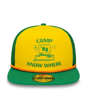Gorra visera plana correa ajustable para entretenimiento New Era stranger things para adulto