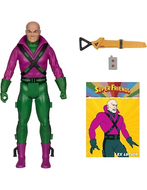 Figura de colección articulada DC Super Friends Lex Luthor Mcfarlane Toys