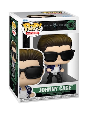 Figura de colección Mortal Kombat Johnny Cash Funko Pop