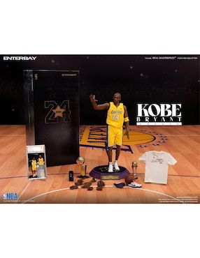 Figura de colección articulada Los Angeles Lakers Kobe Bryant limitada Enterbay