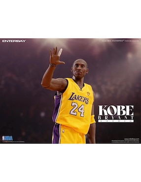 Figura de colección articulada Los Angeles Lakers Kobe Bryant limitada Enterbay