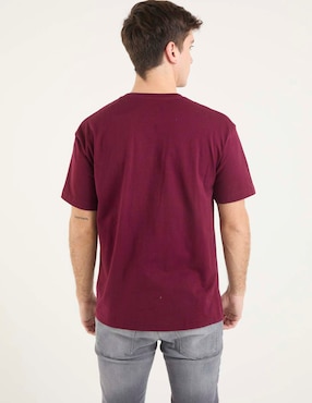 Playera Harry Potter Hogwarts cuello redondo para hombre