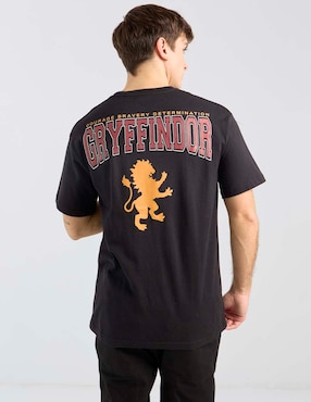 Playera Harry Potter cuello redondo para hombre