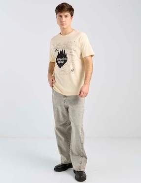 Playera Harry Potter cuello redondo para hombre