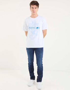 Playera Harry Potter Ravenclaw cuello redondo para hombre