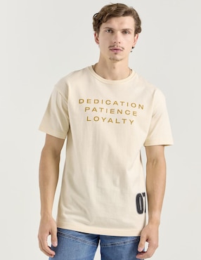 Playera Harry Potter Hufflepufe cuello redondo para honbre