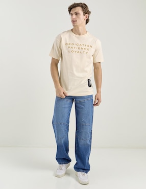 Playera Harry Potter Hufflepufe cuello redondo para honbre