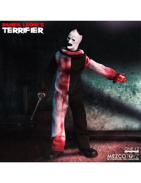 Figura de colección articulada Terrifier Arte deluxe Mezco con luz