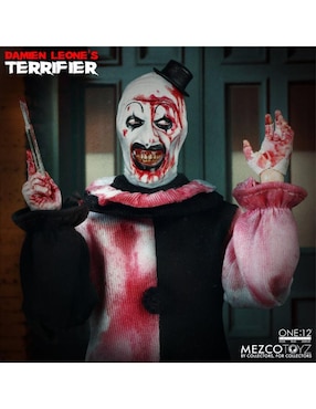 Figura de colección articulada Terrifier Arte deluxe Mezco con luz
