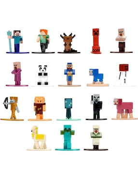 Set figuras acción Minecraft Jada Toys