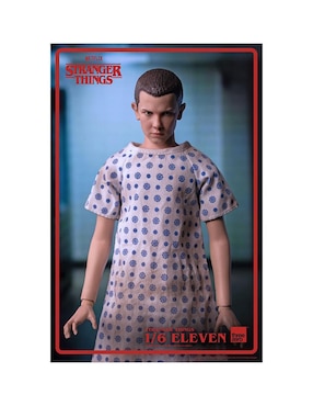 Figura de colección articulada Stranger Things Eleven especial Threezero con movimiento