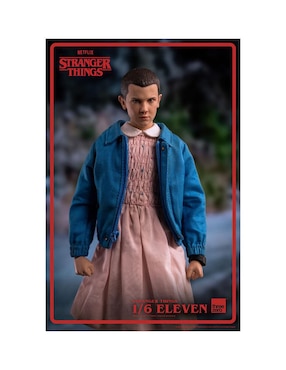 Figura de colección articulada Stranger Things Eleven especial Threezero con movimiento